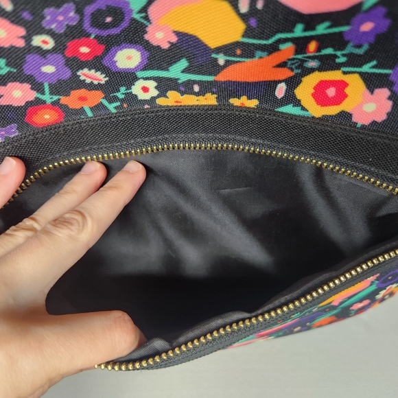 Lularoe Colorful Gold Trim Everyday Backpack - Picture 5 of 7